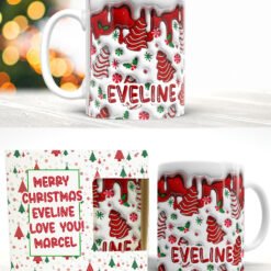 3d Christmas Mug
