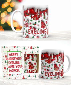 3d Christmas Mug