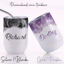 Agate Wine Tumbler - Image 3