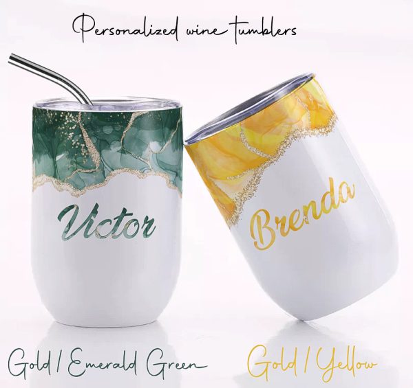 Agate Wine Tumbler - Image 5