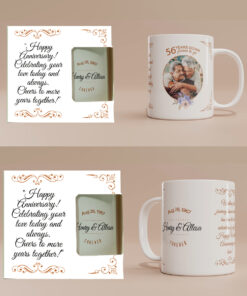 Anniversay Photo Mug