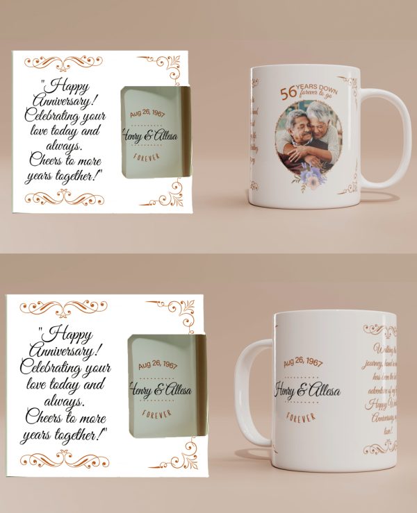 Anniversay Photo Mug