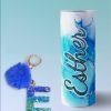 Blue Tumbler/Keychain