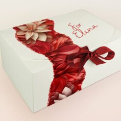 Alternative view of Red Floral Gift Box