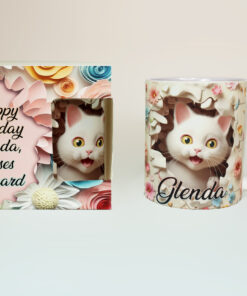 Alternative view of Cute Cat Mug