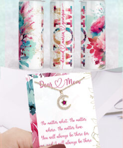 Mom tumbler/necklace