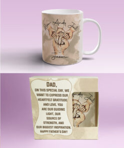 Fistbump Dad Mug