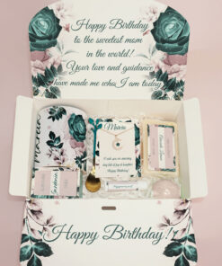 Green Floral gift Box