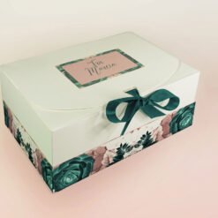 Alternative view of Green Floral gift Box