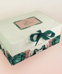 Alternative view of Green Floral gift Box