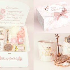 Alternative view of Marble Floral Luxury Gift Box
