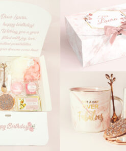 Alternative view of Marble Floral Luxury Gift Box