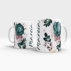 Floral Mug/Neclace - Image 3