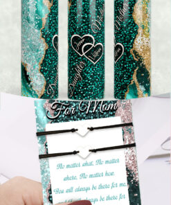 Mother & Daughter Tumbler/Necklace