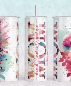 Alternative view of Mom tumbler/necklace