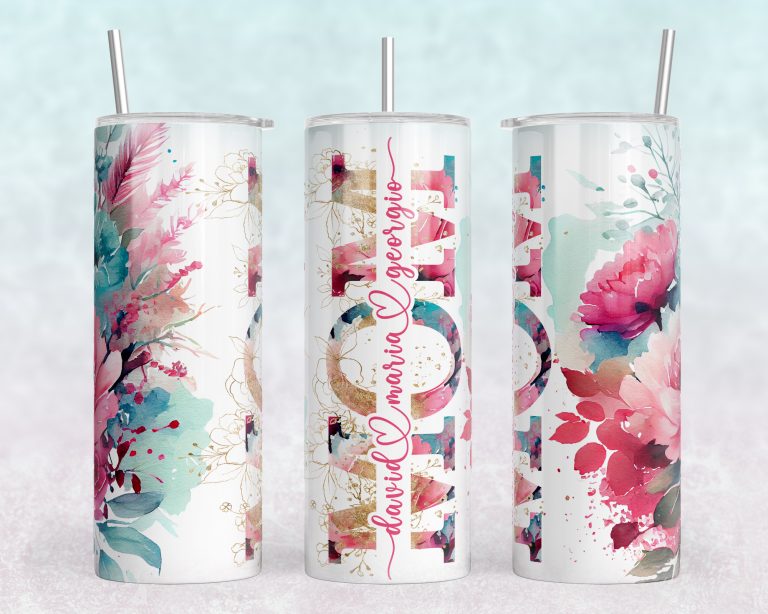 Mom tumbler/necklace - Image 2