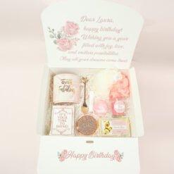 Marble Floral Luxury Gift Box - Image 3