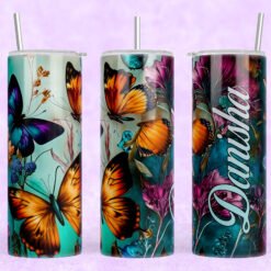 Alternative view of Butterfly set 8