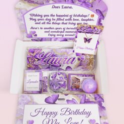 Purple butterfly Giftbox