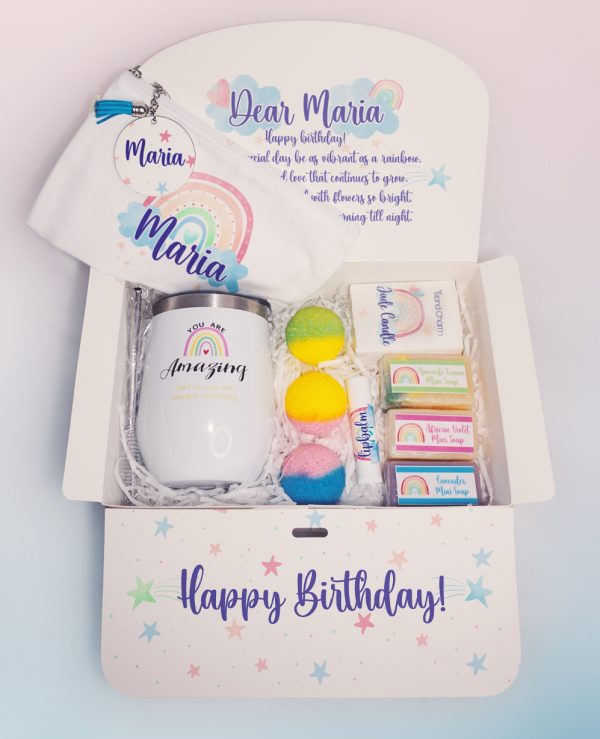 Colorful Rainbow Box
