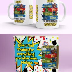 Dad Superhero Mug