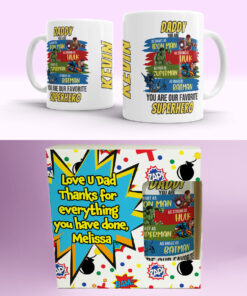 Dad Superhero Mug
