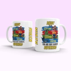 Dad Superhero Mug - Image 2