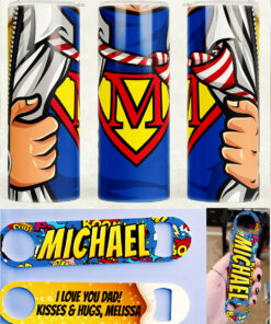 Superhero Tumbler/Opener