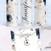 Tumbler & Necklace set Blue