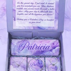 Luxury Heart "Ink Marble" Magnetic Giftboxes - Image 3