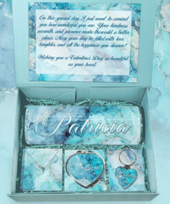 Luxury Heart "Ink Marble" Magnetic Giftboxes