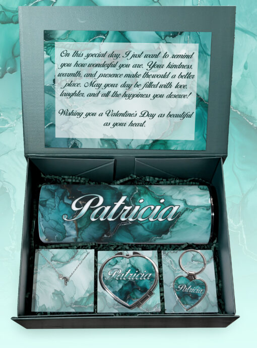 Luxury Heart "Ink Marble" Magnetic Giftboxes - Image 5