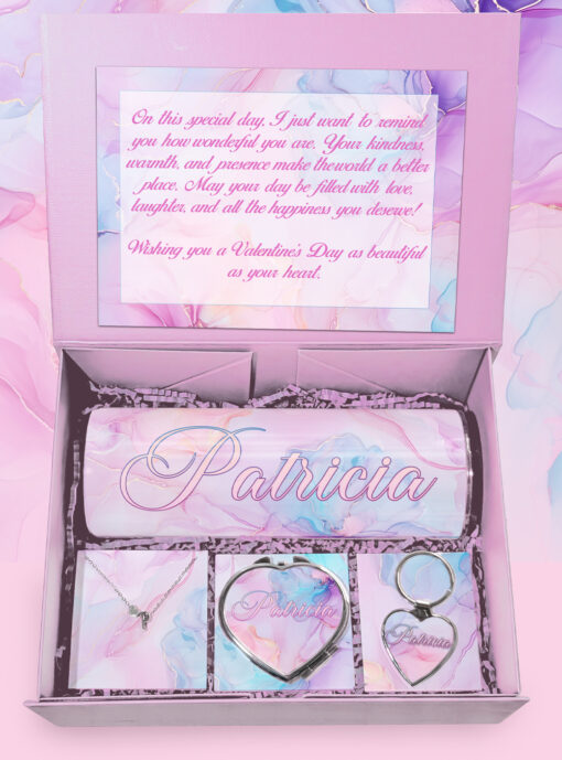 Luxury Heart "Ink Marble" Magnetic Giftboxes - Image 2