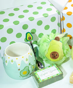 Alternative view of Avocado Mug Box (missing lid)