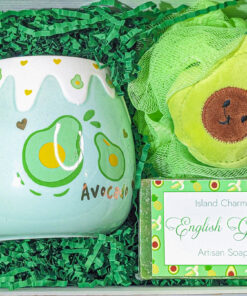 Avocado Mug Box (missing lid)