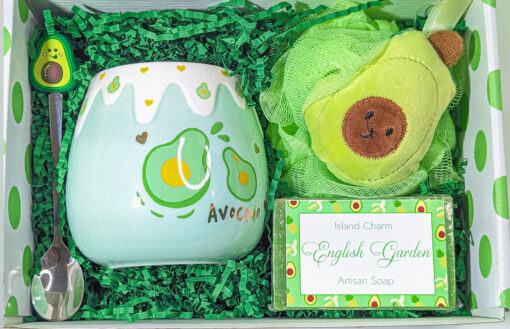 Avocado Mug Box (missing lid)