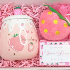 Pink Strawberry Mug Box