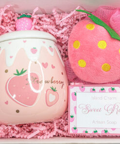 Pink Strawberry Mug Box