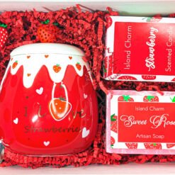 Red Strawberry Mug Box