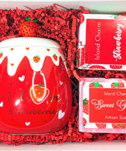 Red Strawberry Mug Box