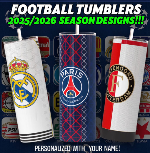 Football Tumblers (25/26)