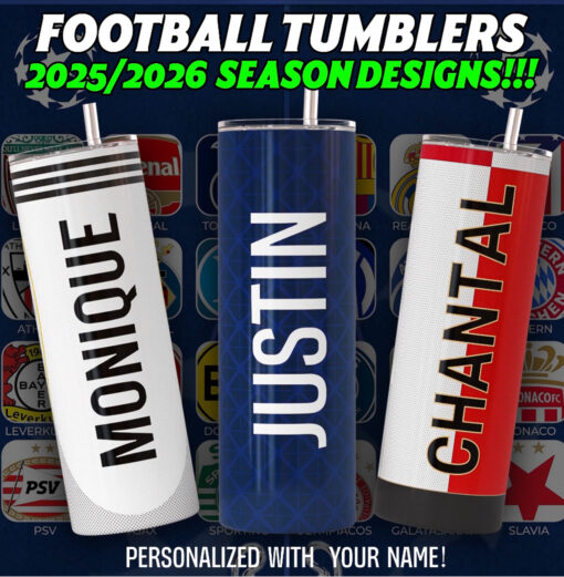 Football Tumblers (25/26) - Image 2
