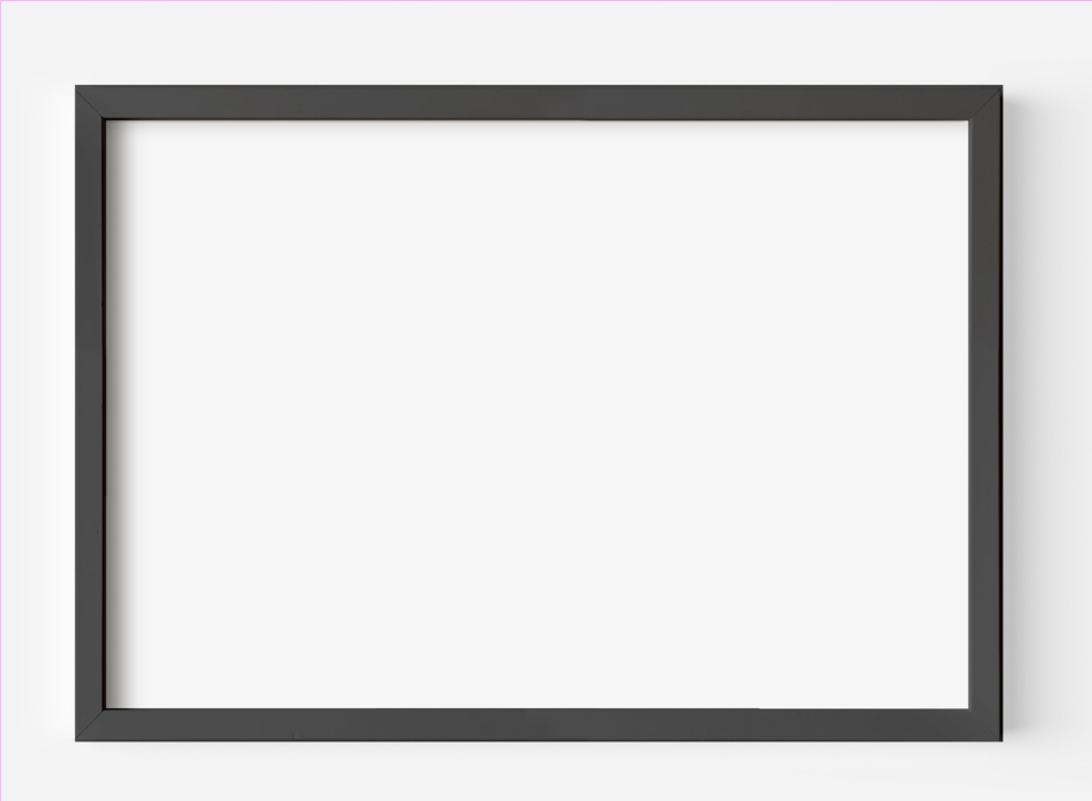 Black or White Frame 35x30