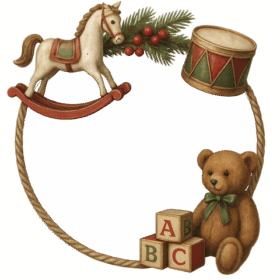 Christmas Ornaments Round