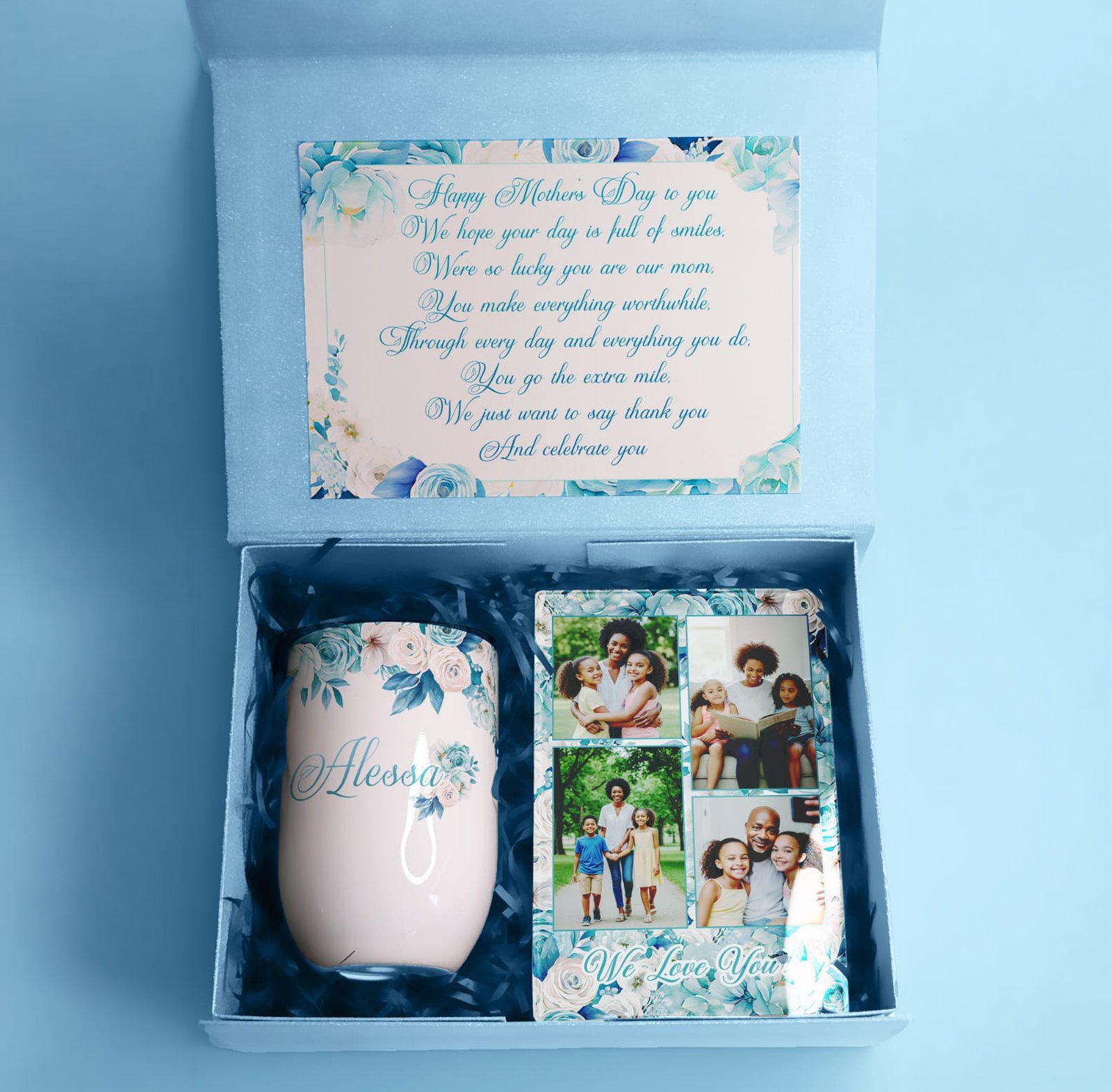 Blue Floral Mother's Day Giftbox