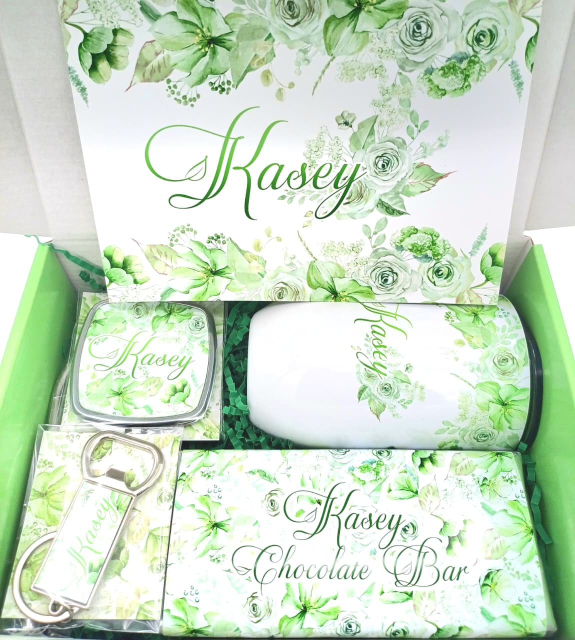 Green Flowers Giftbox