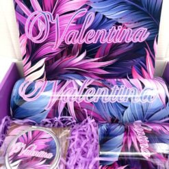 Purple Tropical Palms Giftbox