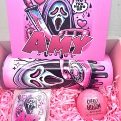 "No You Hang Up" Personalized Pink Halloween Giftbox
