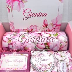 Pink Magnolia floral Giftbox