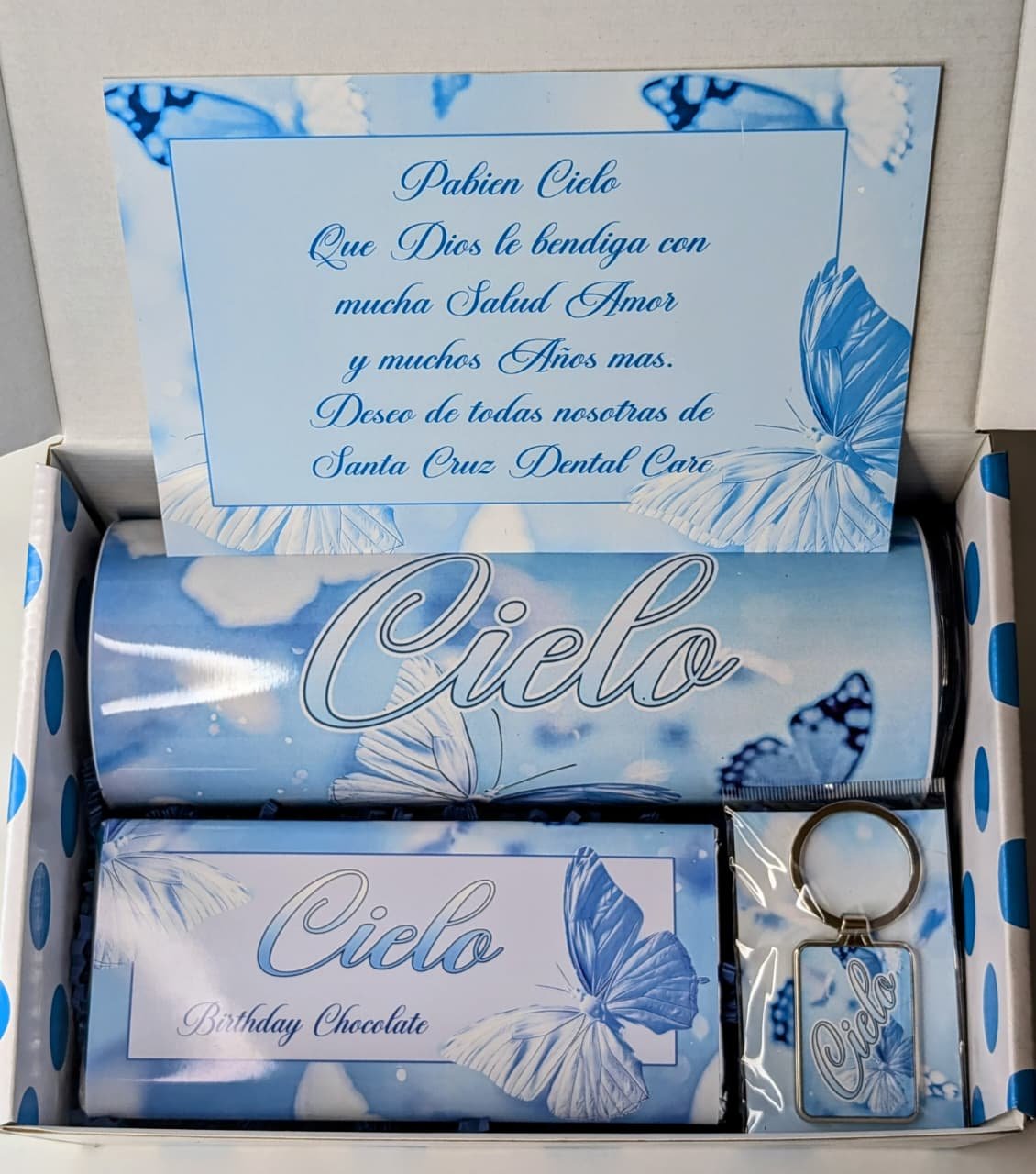 Blue Butterfly Giftbox